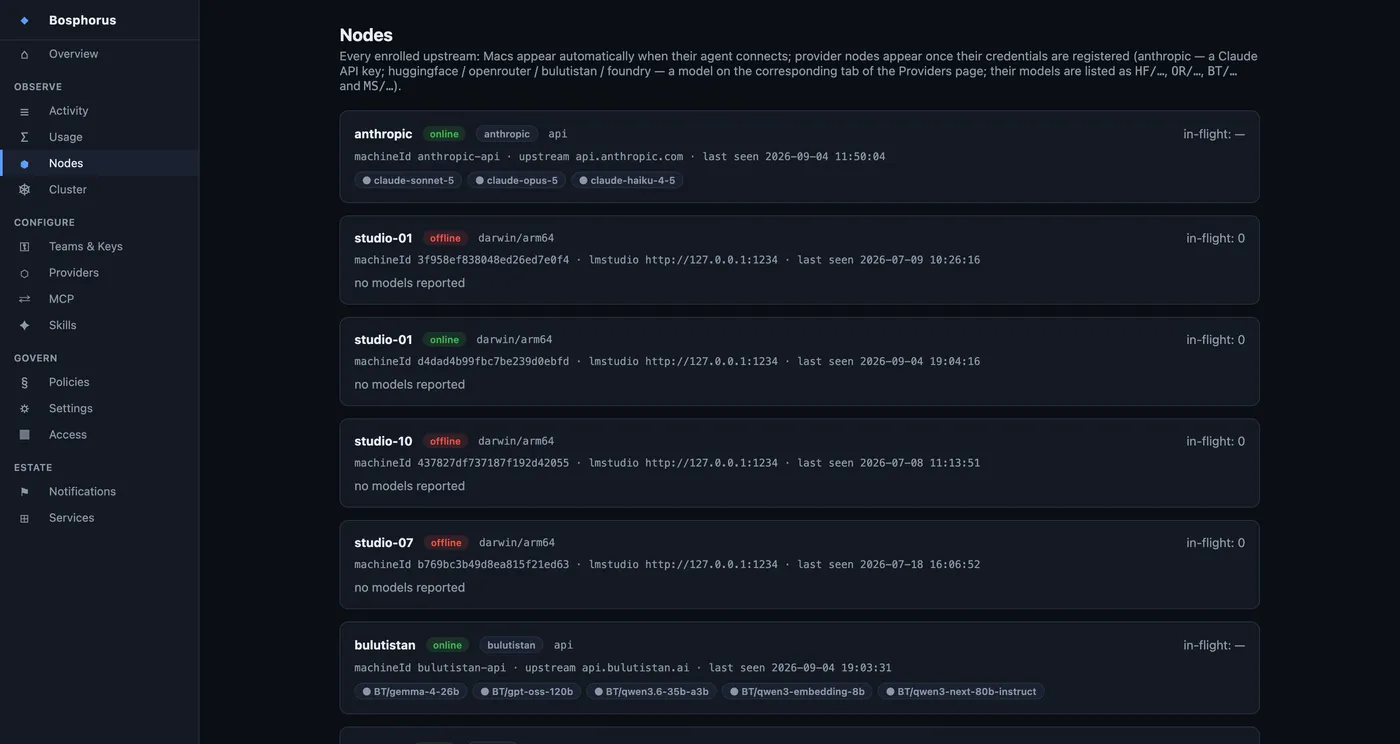 Nodes — /nodes